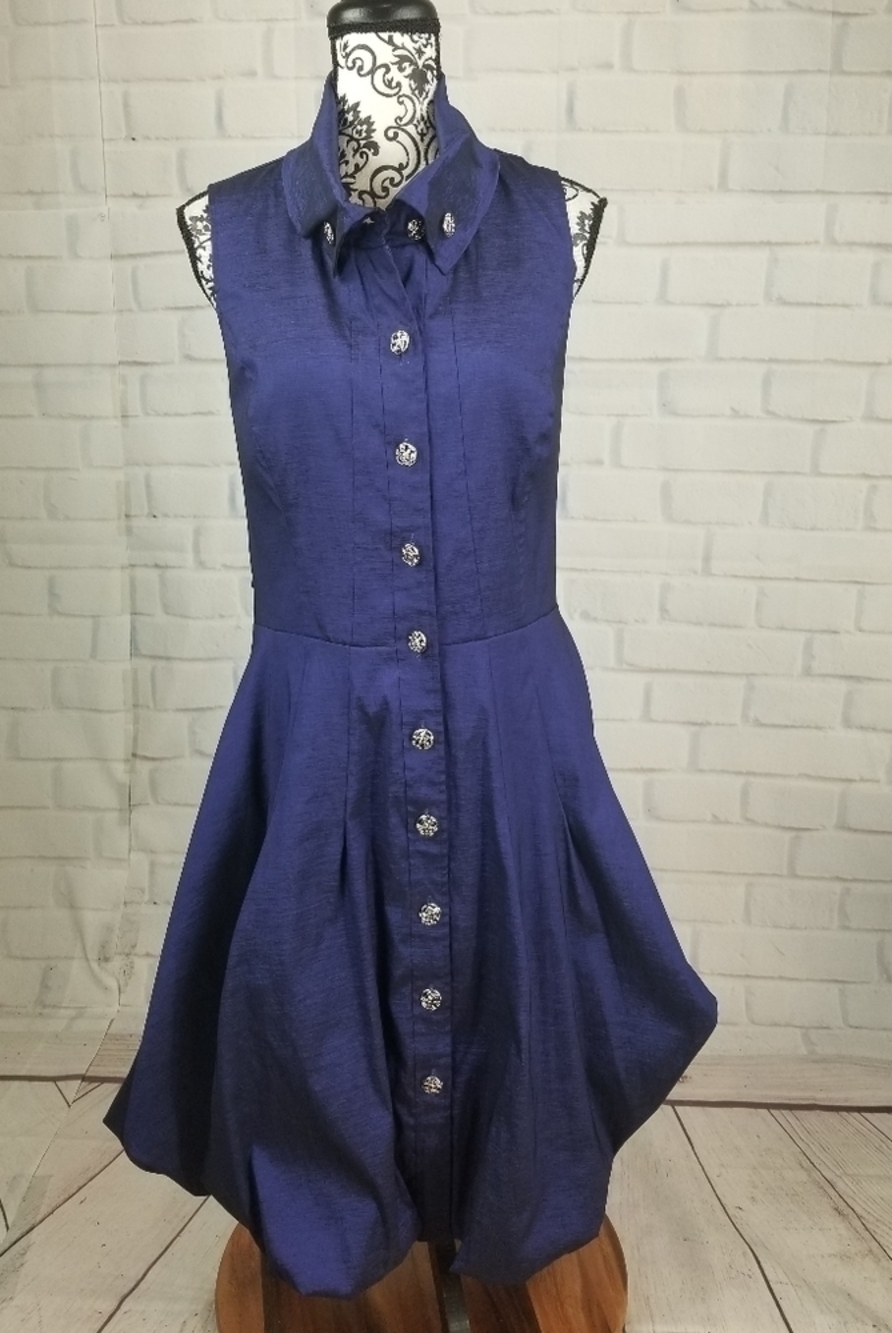 S.L. Fashion sleeveless button front size 14 dress